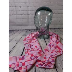 Jones New York Retro Vibe Scarf Pink Purple